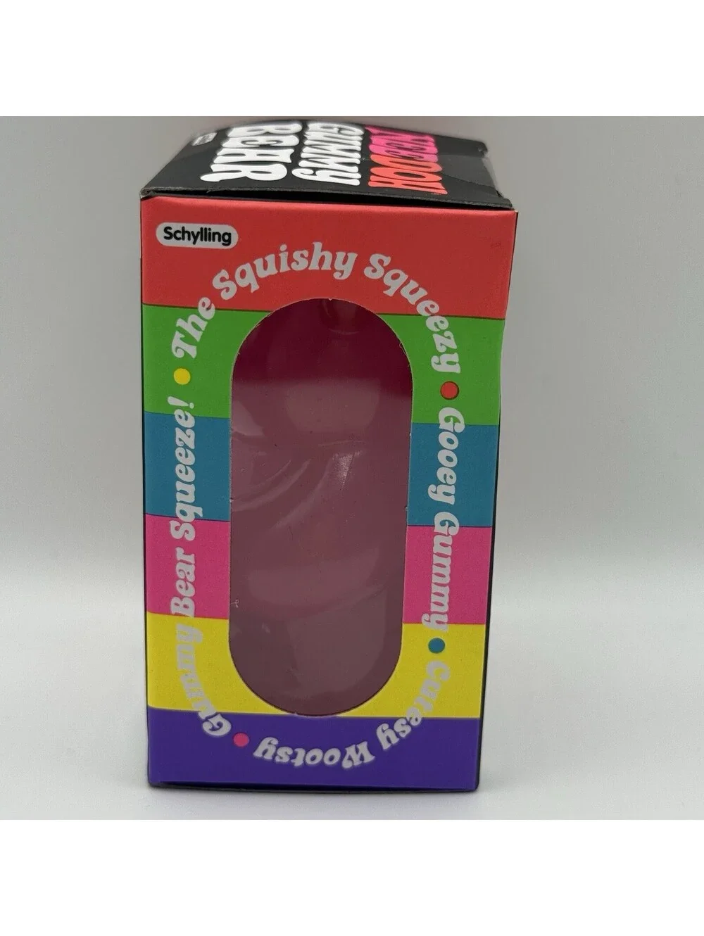 Schylling - Needoh Gummy Bear: Pink *See Photos/Description* Viral Squishy RARE